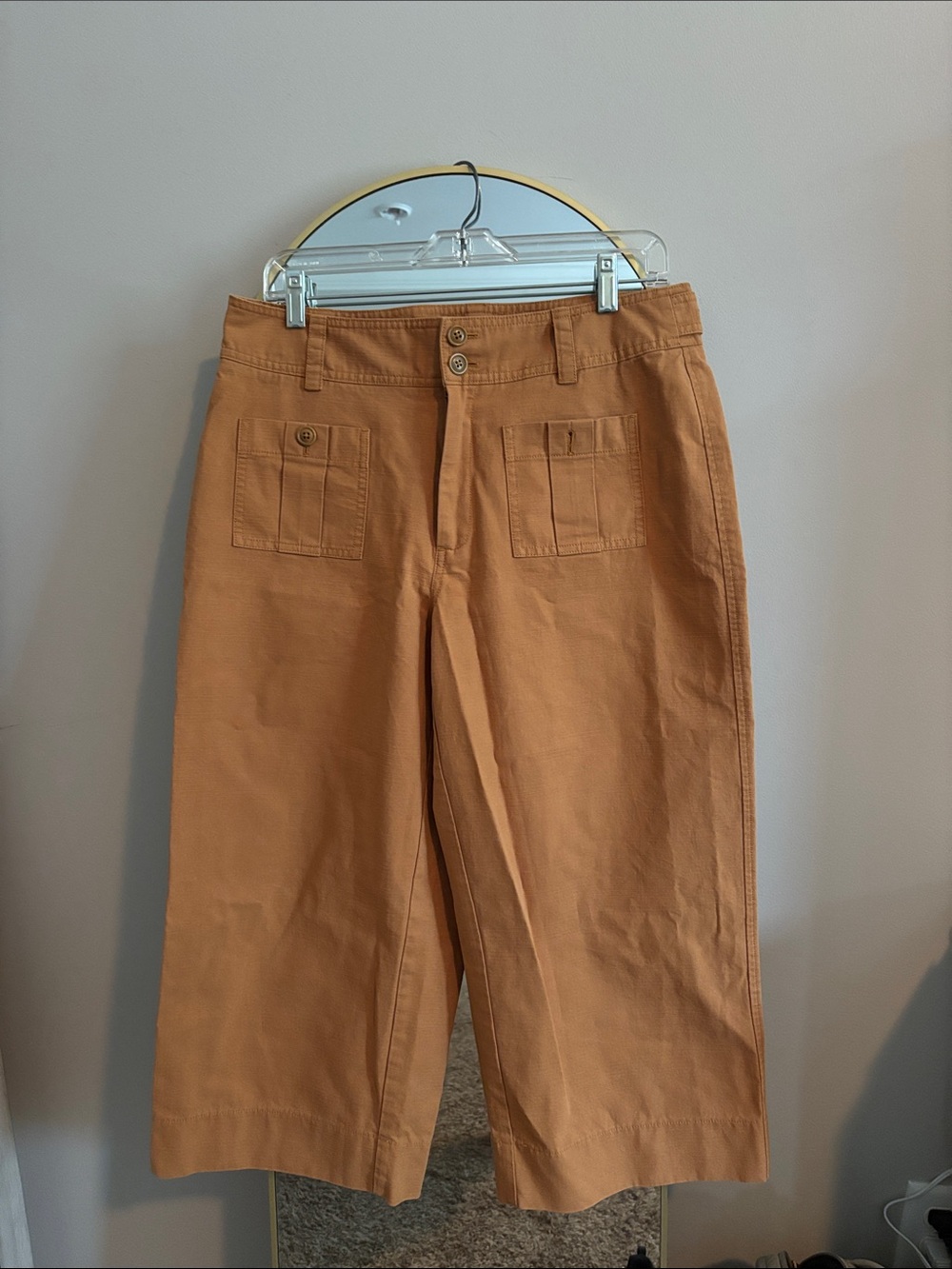 Sundance Cropped Wide-Leg Pants
